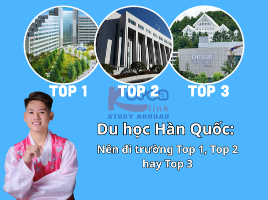 Du học Hàn Quốc theo nhóm trường Top 1 – Top 2 – Top 3: Hiểu rõ để chọn đúng hành trình