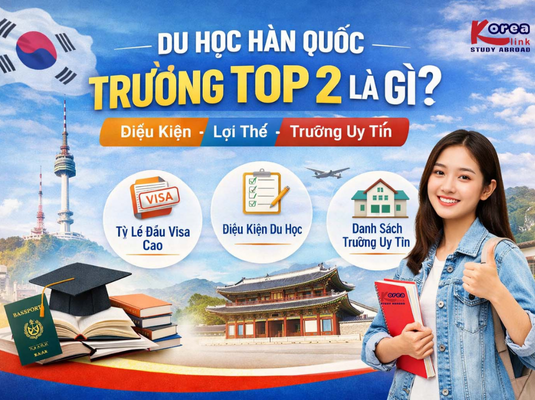 Du Học Hàn Quốc Trường TOP 2 Là Gì? Điều Kiện & Danh Sách Trường Uy Tín