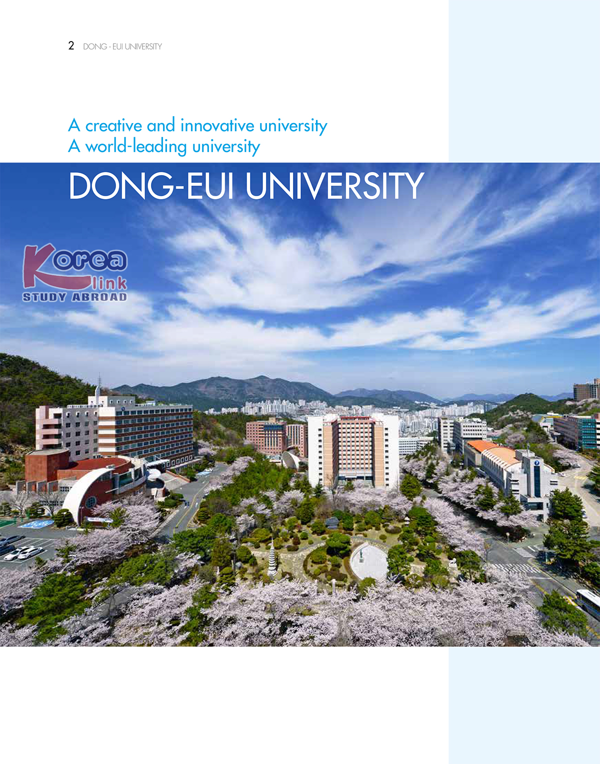 DONGEUI UNIVERSITY - NGÀNH KINH DOANH THỰC TIỄN được nợ TOPIK
