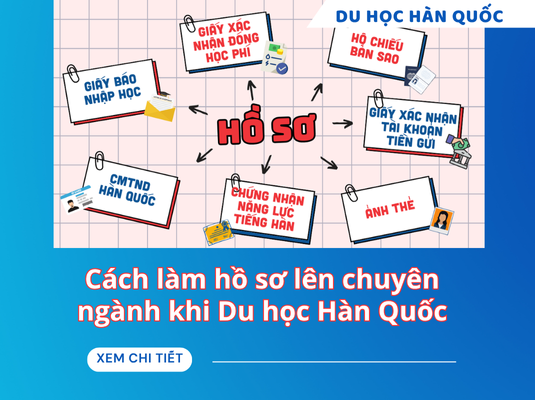 Cách làm hồ sơ lên chuyên ngành khi Du học Hàn Quốc: Hướng dẫn chi tiết cho Du học sinh